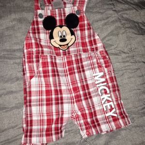 Mickey mouse overalls